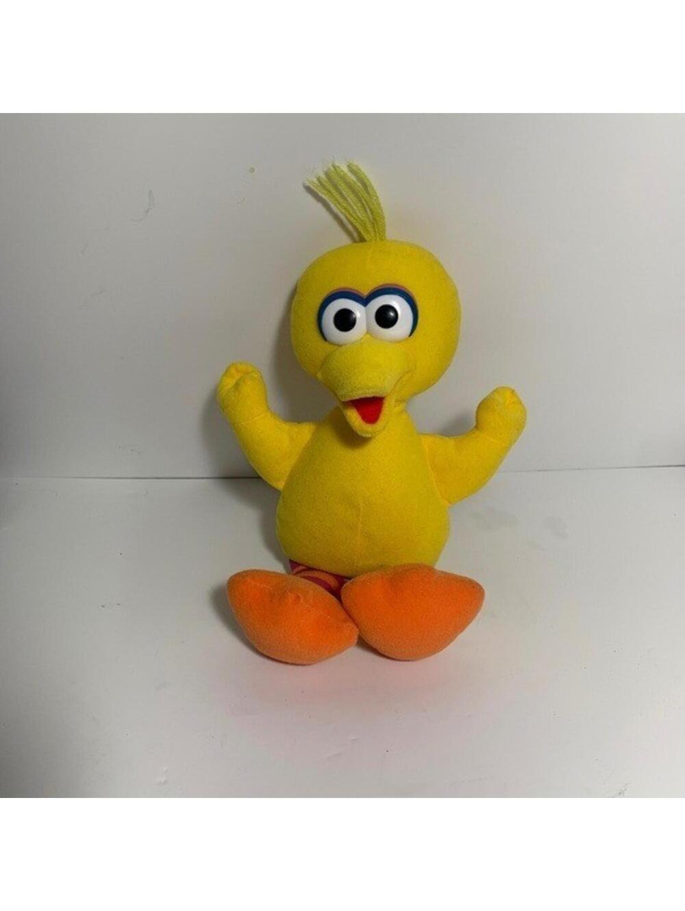 Vintage 2002 Fisher-Price Sesame Street Big Bird Plush Stuffed Animal Yellow Toy